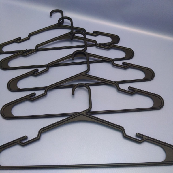 Набор вешалок (плечиков) гардеробных 5 шт. / Вешалка пластиковая универсальная